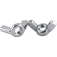 Paquete de 10 Piezas de Acero Inoxidable M3-M8 SS316 Wing Nut DIN315 Kits de Tuercas de Mariposa para sujeción(M3)
